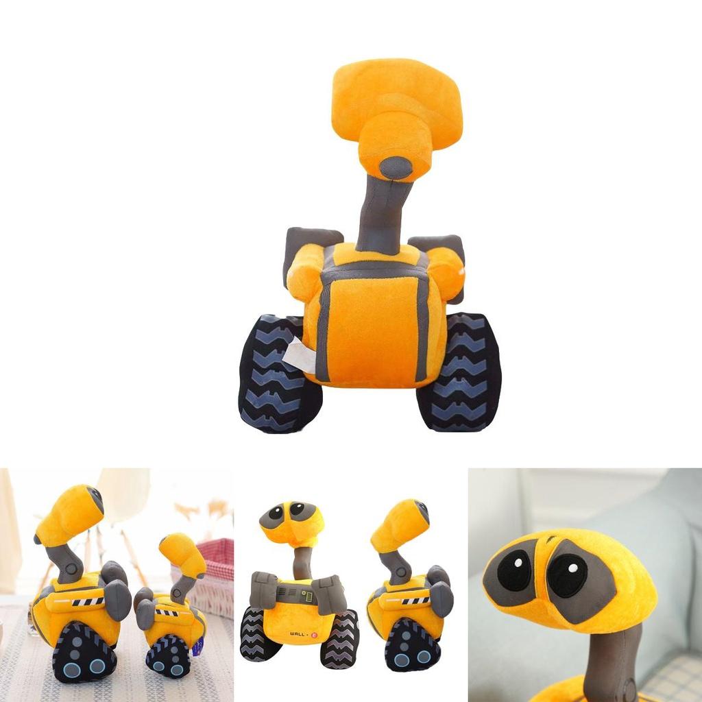 Adorable Wall-e Robot Plush Toy Soft Stuffed Doll For Kids Perfect Gift Idea