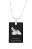 American Cocker Spaniel, Merry Cocker – Crystal Pendant with Dog, Silver Necklace with Photo |