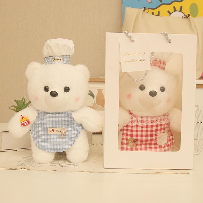 Literary William Bear Series Dolls Cute Clothing Teddy Bears Plush Toys Animals Give Friends Birthday Gifts