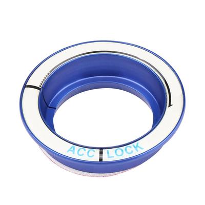 Car Luminous Ignition Switch Ring Circle Key Hole Cover Trim for Ford Focus 2005 2018 Blue