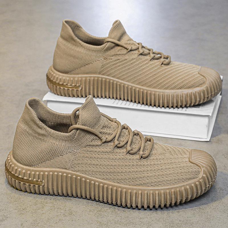 Мужская мода Удобная прогулочная обувь Студенты Мужчины Мальчики Летние беговые летающие — фото 5