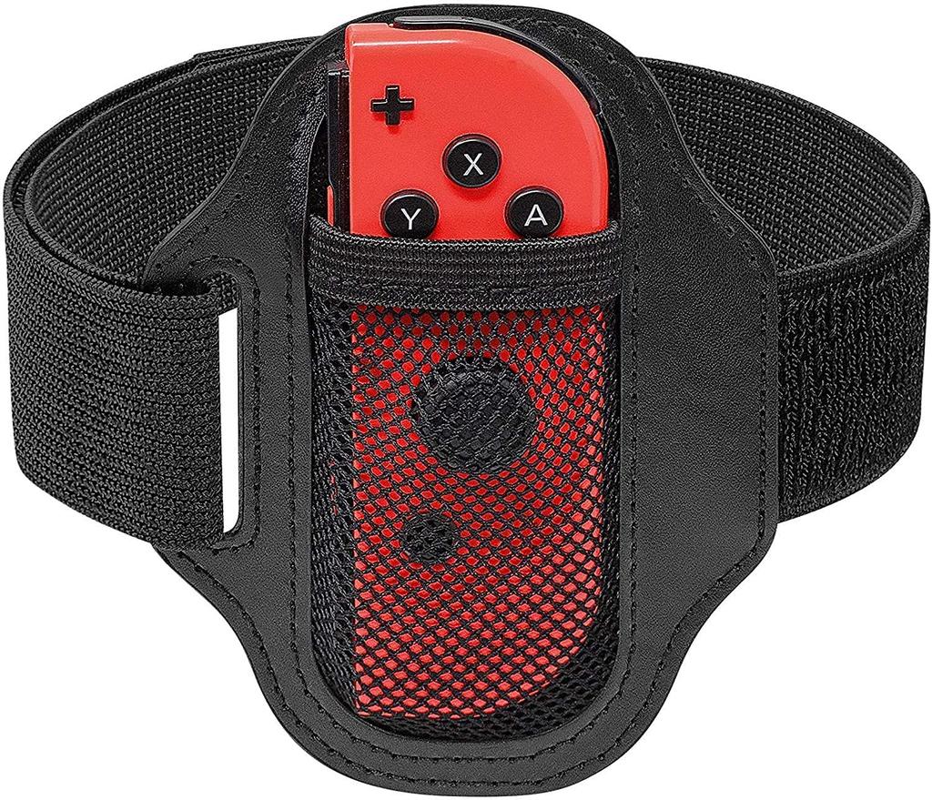 Nintendo Switch Leg Strap Ring Fit Adventure Adult Size Child Set of 2 Size Child Joy-Con Bands, Compatible, + Size, (Adult + Size)