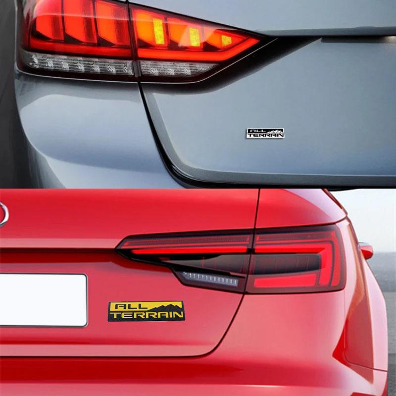 3D Car Styling ALL TERRAIN for Car Hood Fender Trunk Rear Bonnet Nameplate Decal Emblem Badge Sticker