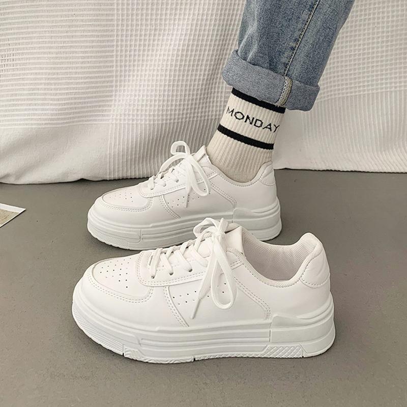 Fashion Shoes Women's Sneakers Summer 2025 Platform Woman-shoes Tennis Female New Thick Sole Fashion Roses Casual Trainers Leisure