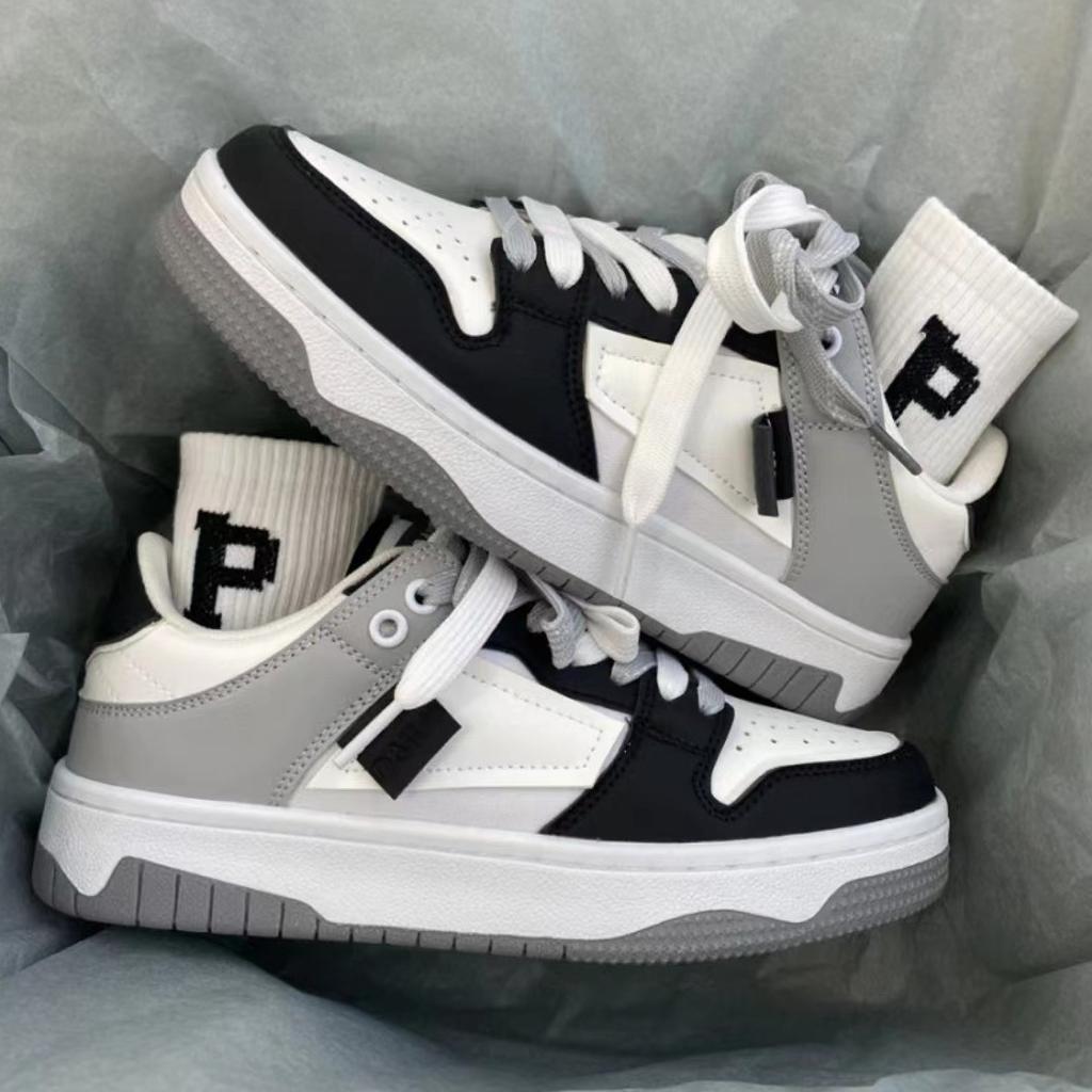 Autumn new ins niche men's shoes Korean version of sports and leisure versatile board shoes male students breathable trend running