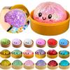 Tlakové knedlíky Knedlíkové squishies Roztomilá barevná houska Hračka s pomalým vracením Úleva od stresu Fidget hračka pro děti Dospělé Dárek proti úzkosti