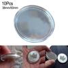 Coin Collection Display Holder Case Clear Round Storage Box Organizer (10PCS)