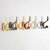 Robe Hooks Metal Towel Hanger Hooks For Clothes Coat Hat Bag Hooks Wall Mount Bathroom Accessories Door Towel Hook Holder 8002
