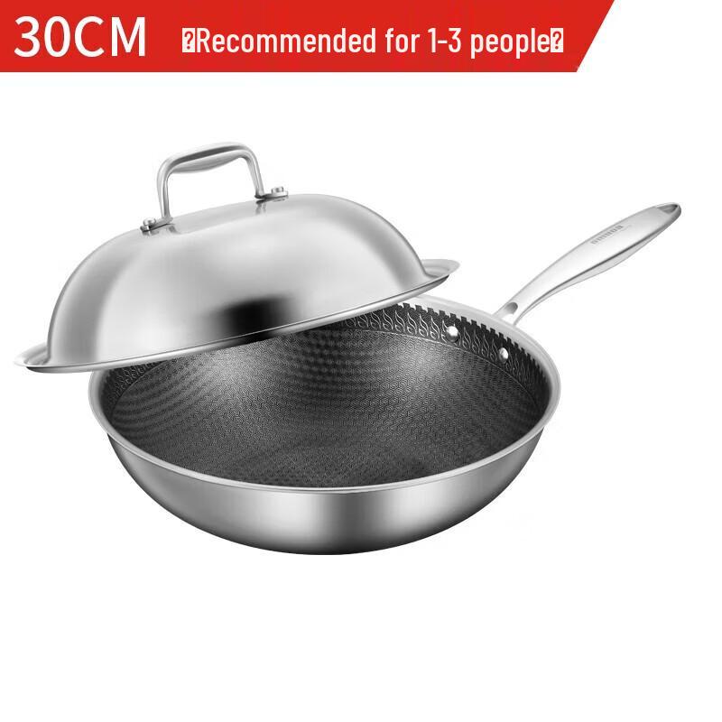 Вок Oumeida Duke Black Crystal с антипригарным покрытием