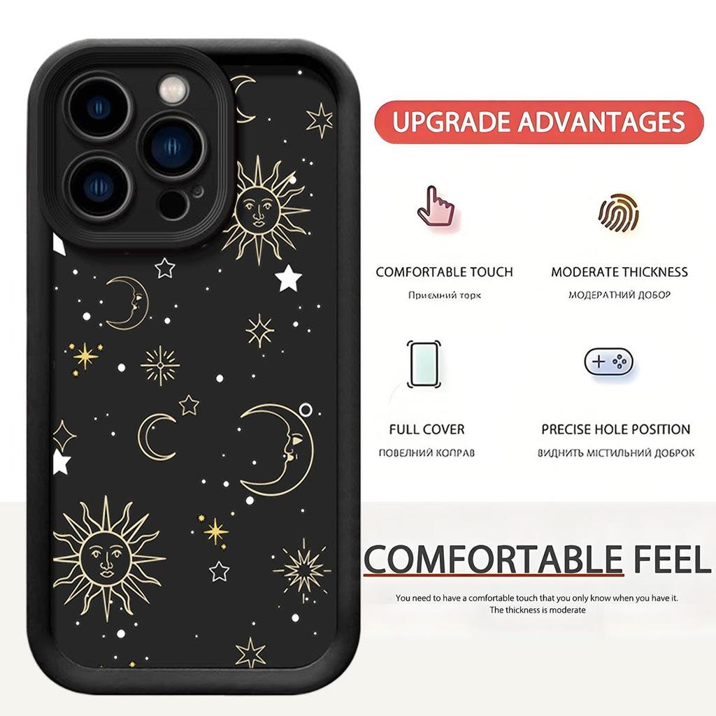 Starry Night iPhone 15/16/17 Sandstone Staircase Case