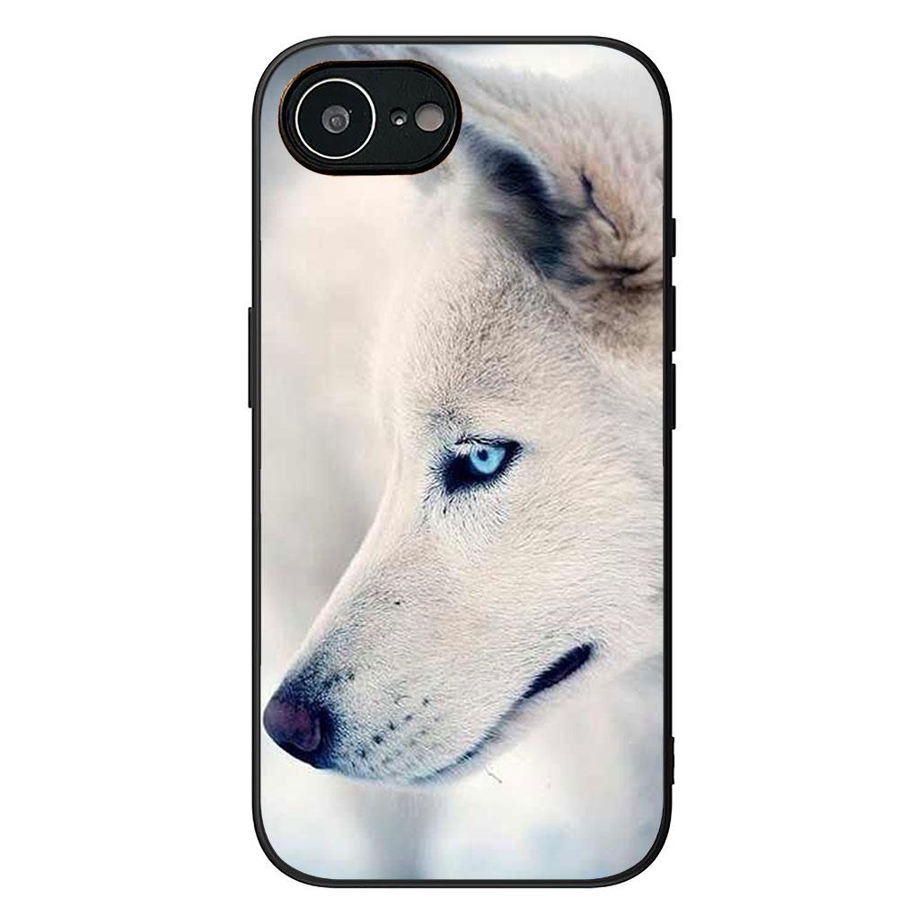 

Stalking Wild Wolf Husky Dog Phone Case for Samsung Galaxy S25 Edge S24 S23 FE Plus Ultra A16 A15 A55 A57 5G Protective Cover Galaxy A15