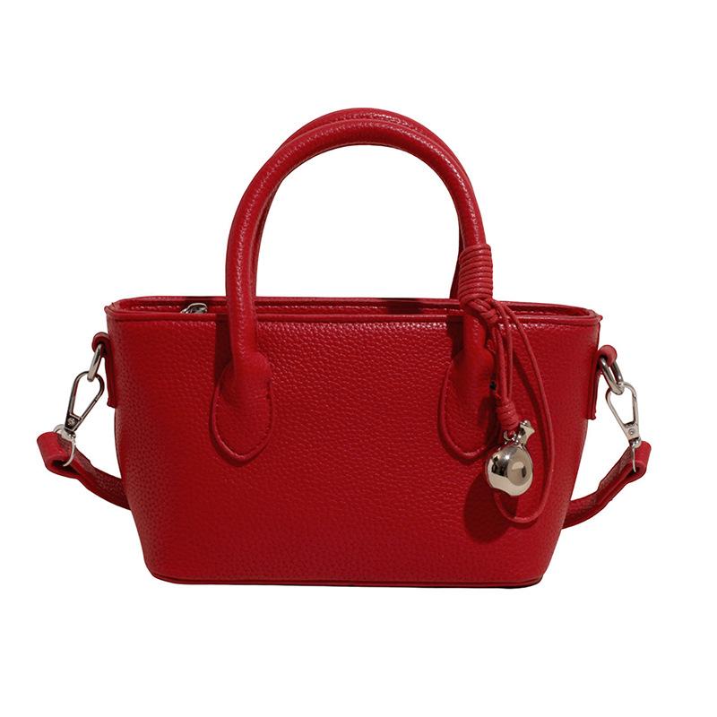 New Out Fashion Bag Versatile Solid Color Shoulder Messenger Bag