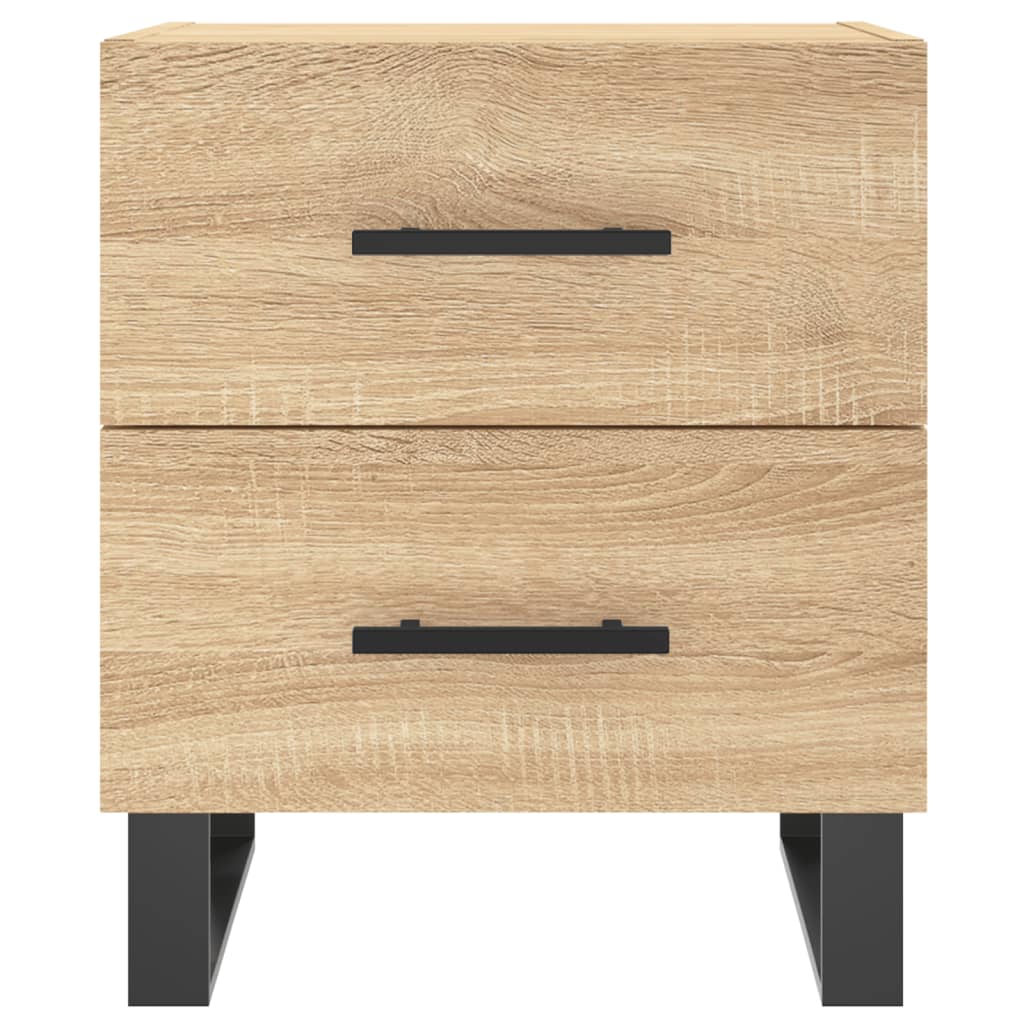 Nightstand, Sonoma Oak, 40X35X47.5 Cm Wood-Based Material