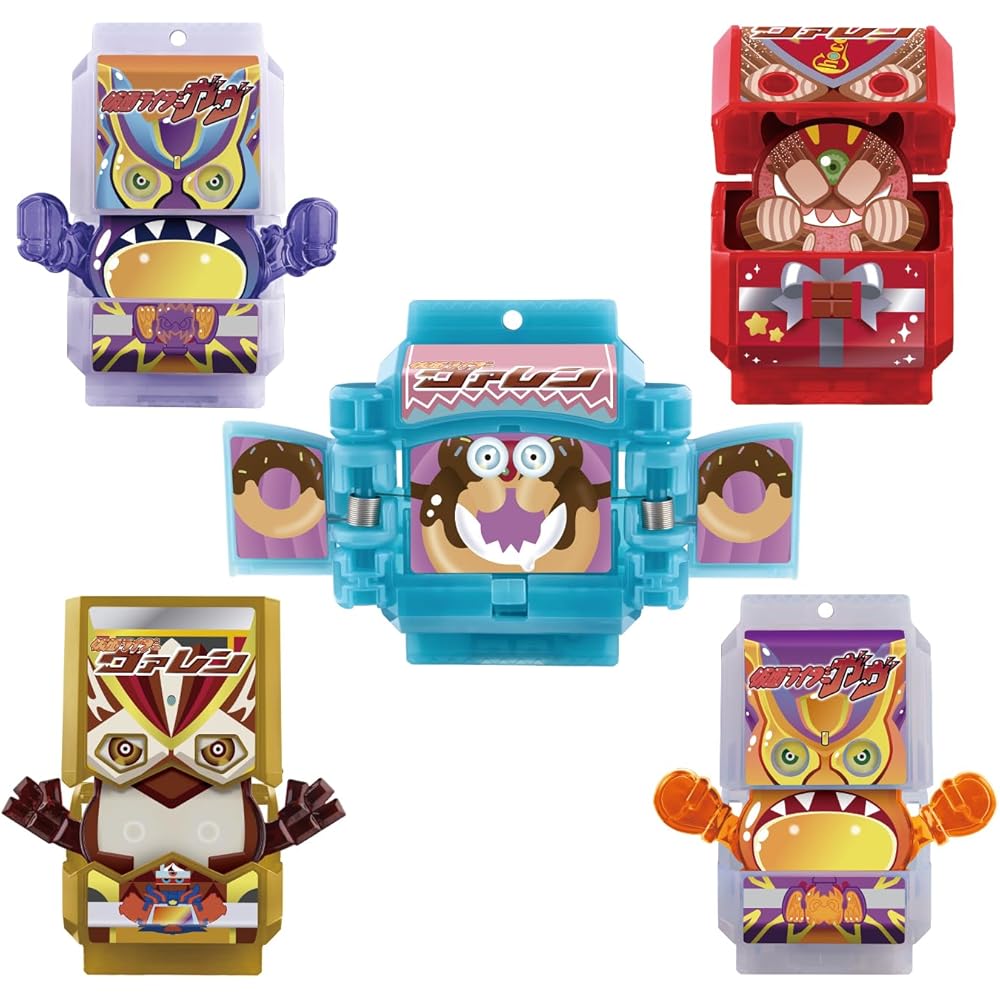 Bandai Kamen Rider Gava DX Gochizou Party Collection Version 01 1 Box of 12 Figures