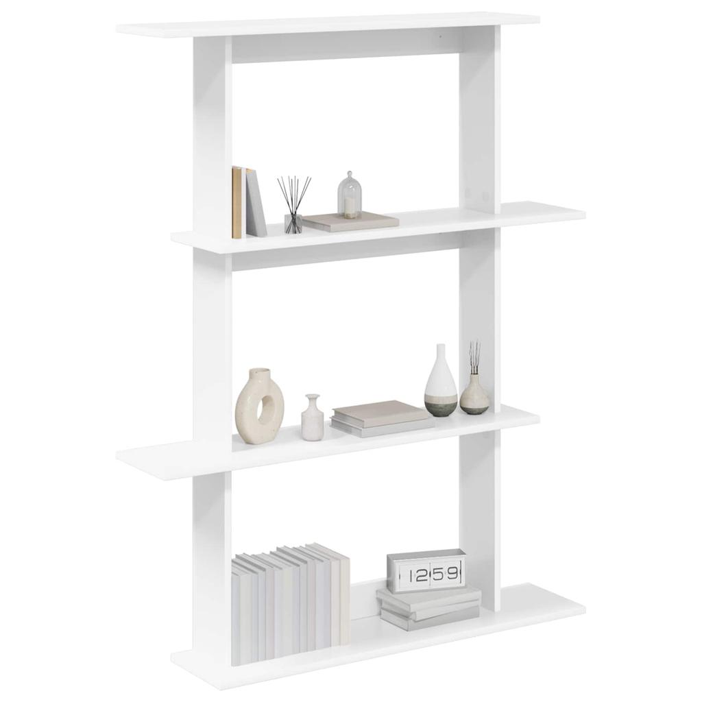 Wall Unit White 100 x 20 x 126 cm Particleboard