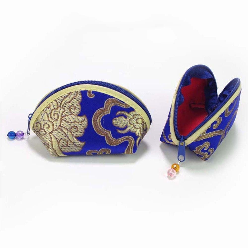 Cloud Multi Color Cloth Women Jewelry Bag Chinese Style Storage Bag Purse Pouch Jewelry Case