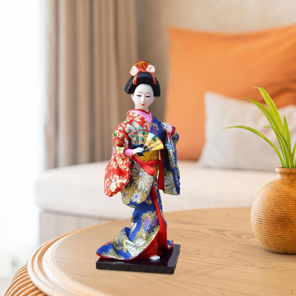 Authentic Japanese Geisha Dolls: Exquisite Asian Figurines for Home Decor