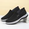 Mesh cloth shoes spring new men's middle-aged and elderly walking shoes one pedal casual soft-soled dad shoes men's shoes single shoes