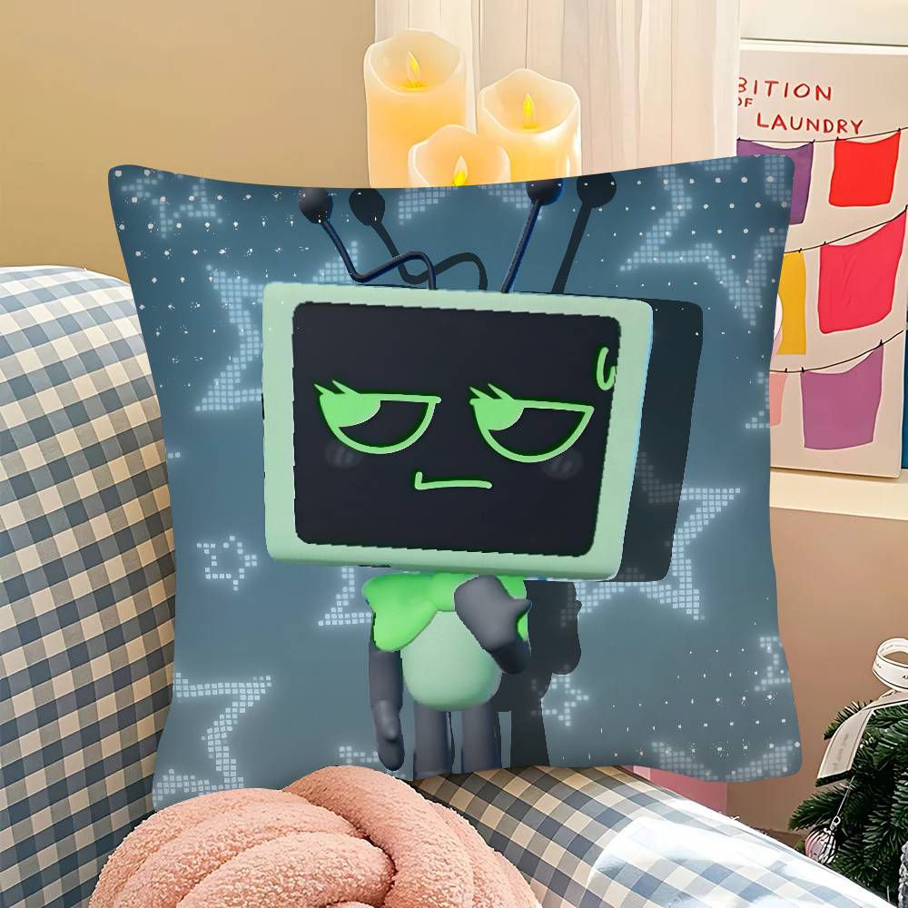 Pc Vee Dandys World TV Game Pillow Case Fashion Square Pillowcase Bedroom Sofa Room Ins Decoration Leisure