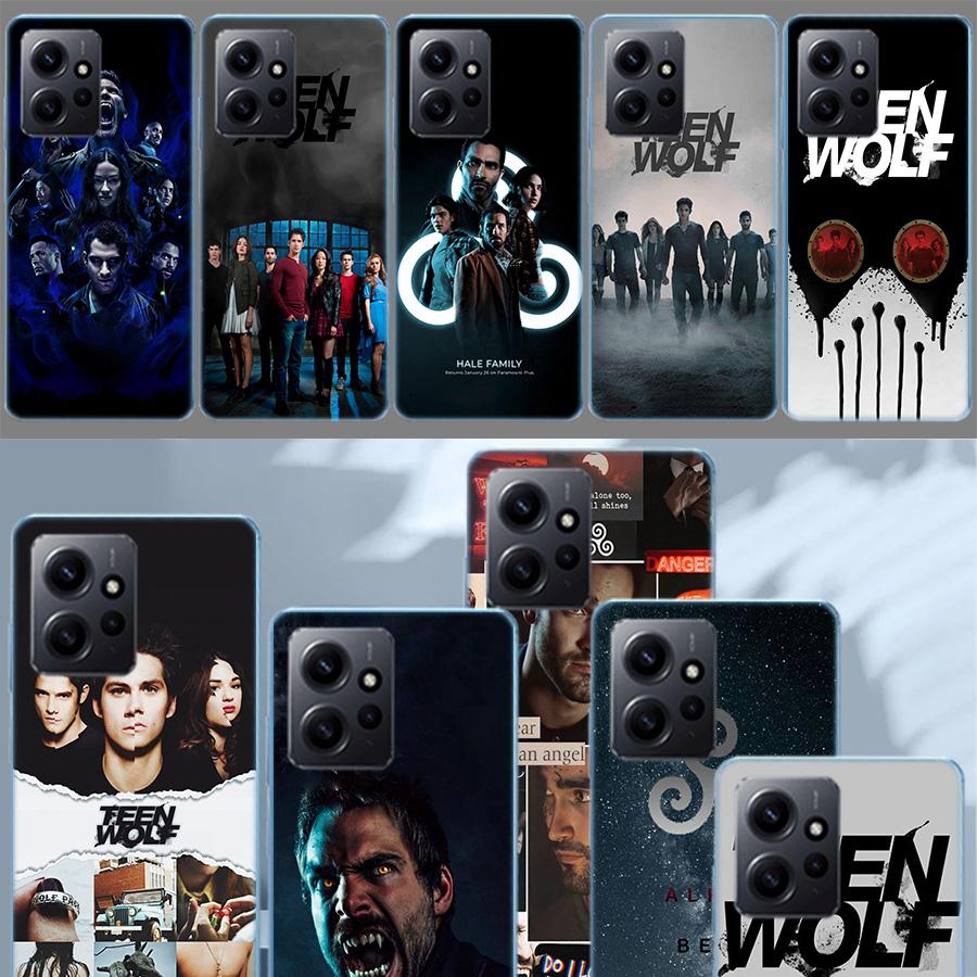 Teen Wolf Luxury Phone For Xiaomi Redmi Note 14+ 13 K70 Pro Plus Redmi 13C 14C 12C 12 10 10A 10C 9 9A 9C 9T 8 8A Cover Clear TPU