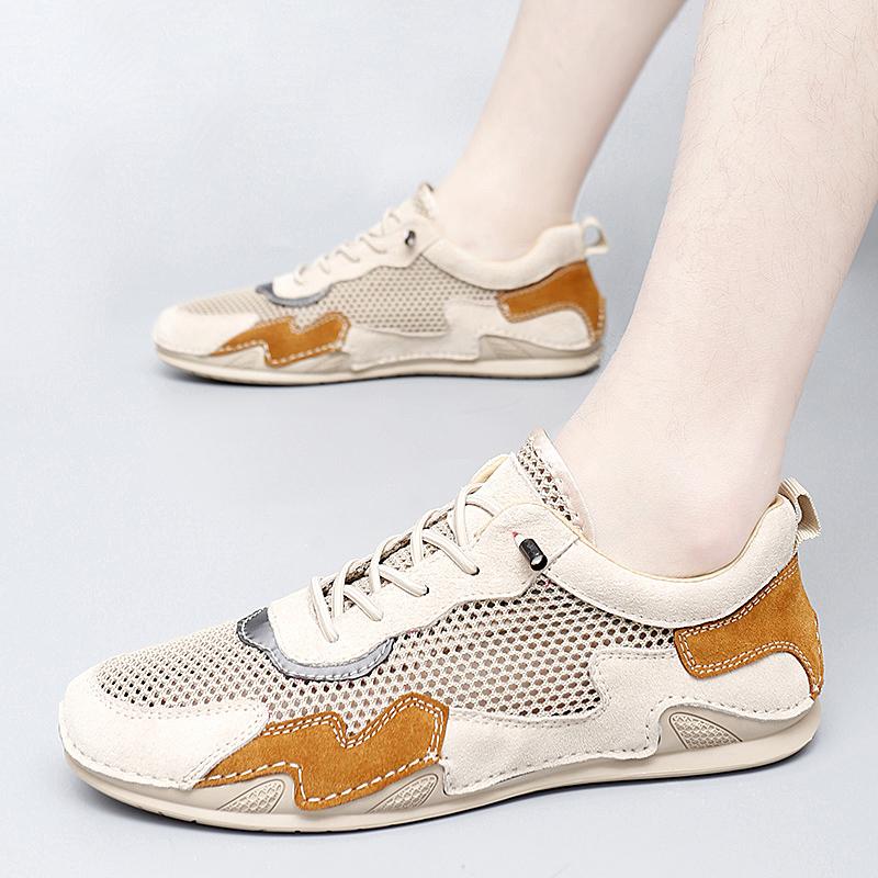 Spring and summer men's shoes Comfortable and luxurious designer style Office business work Leisure outdoor shoes Lightweight