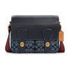 Heritage 26 Monogram Flap Crossbody Bag Unisex Crossbody Bag Denim-Blue C4036-B4DE