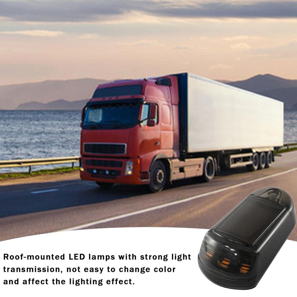 LED Cabblue Flight, Solar Cab Light | Truck Roof Lights | Shockproof Truck Marker