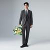 Lilang Men's Merino Wool Notch Lapel One-Button Suit Set