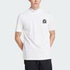 Adidas Originals Graphic Retro Sports Knit Polo T-Shirt Men Tops White JC8367