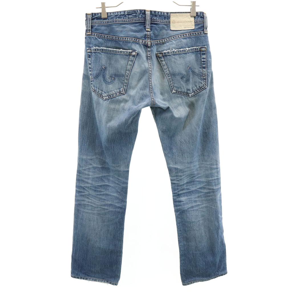 AG Made in USA Straight denim pants W29 Wash blue jeans Men's Used