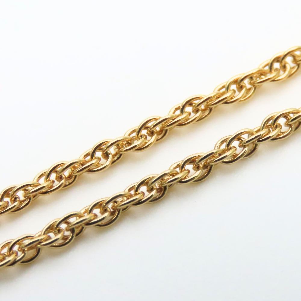 Used Givenchy Necklace metal/Rhinestone 5.4g gold plating