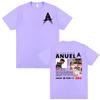 Anuel AA Rhlm 2 Real Hasta La Muerte Album T Shirt Unisexs Clothing Harajuku Fashion Classic Tshirts Oversized 100 Cotton Tshirt