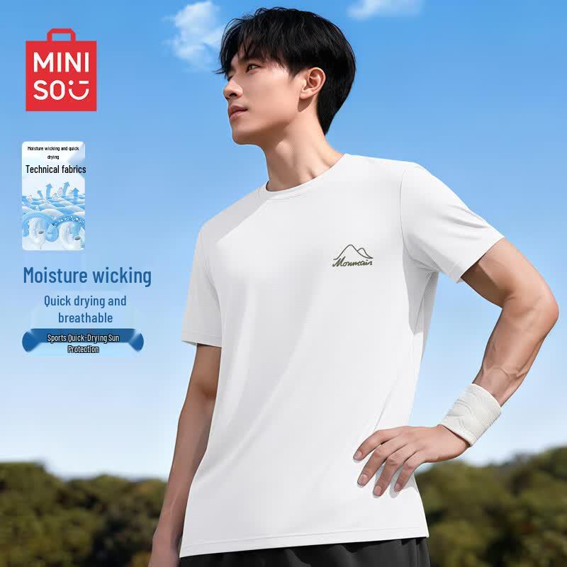 MINISO Men's Sun Protection Short Sleeve T-shirt