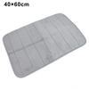 Soft and Absorbent Memory Foam Bath Floor Mat Non Slip Bathroom Rug Set
