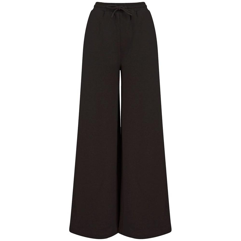 SF Women Womens/Ladies Fashion Sustainable Wide Leg Jogging Bottoms