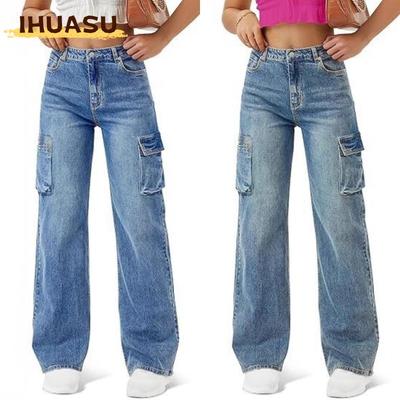 Pantalons et corsaires imprimés de couleur unie décontractés pour femmes