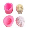 DIY Sheep Candle Silicone Mold 3D Cute Animal Goat Aromatherapy Clay Gypsum Resin Mold Cake Decoration Tool