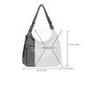 2025 New Large Capacity Middle Aged Women's Bag Multi Layer Lightweight Mother Bag Pu Leather Crossbody Bag Multifunction Shoulder Bag