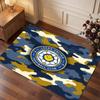 Tappeto in Velluto di Cristallo con Stampa del Leeds United Football, Comodo Assorbente d'Acqua Antiscivolo Tappeto per Pavimenti Interni