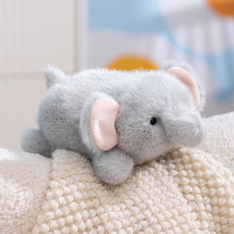 Liebes Kleines Tier Gute Freunde Serie Plüschtiere Flauschiges Liegendes Kaninchen Panda Pinguin Faultier Schweinchen Puppe Mini Schreibtisch Haustiere