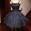 Summer French Fashionable Waist Wrapped Sparkling Tailed Dress Short Skirt Women