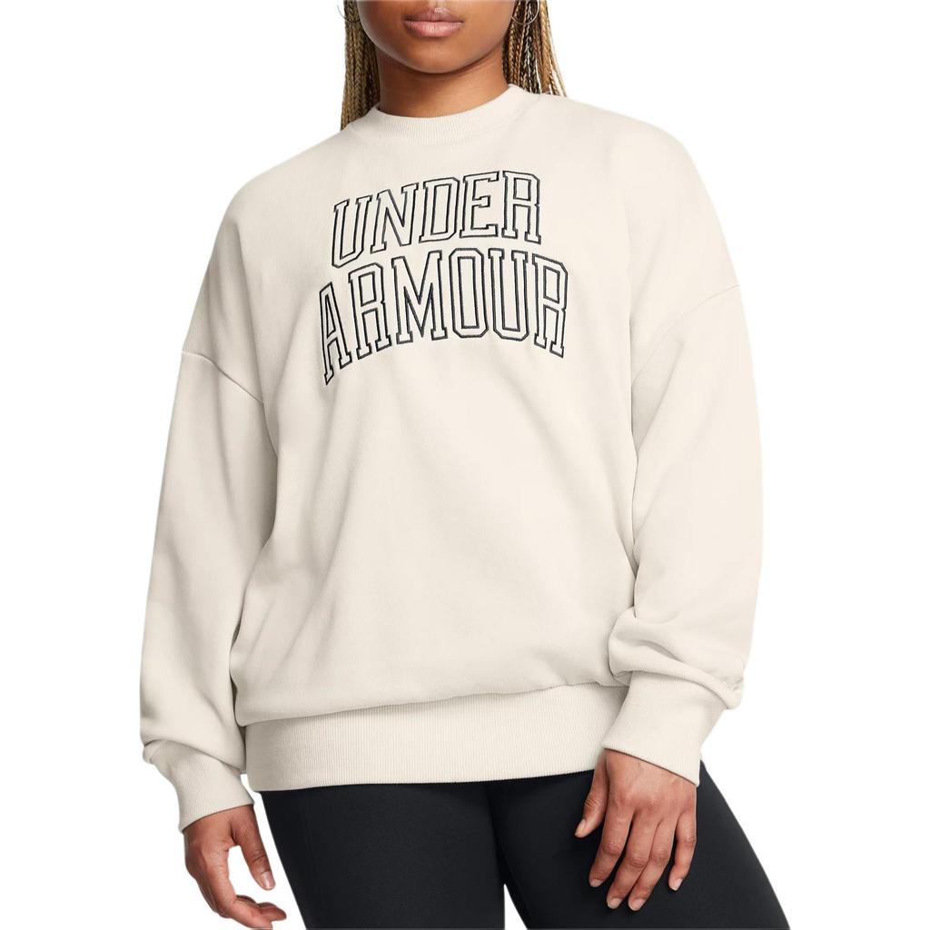 Under Armour Icon Heavyweight Terry Sweatshirt Women's Summit White 1386493-110