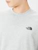 The North Face Long Sleeve Back Square Logo UV Mix Size 2XL Men's Tee, Quick-Drying, Protection, Anti-Static, Gray,