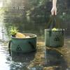 Portable Waterproof Folding Camping & Mountaineering Water Bucket, Large Capacity