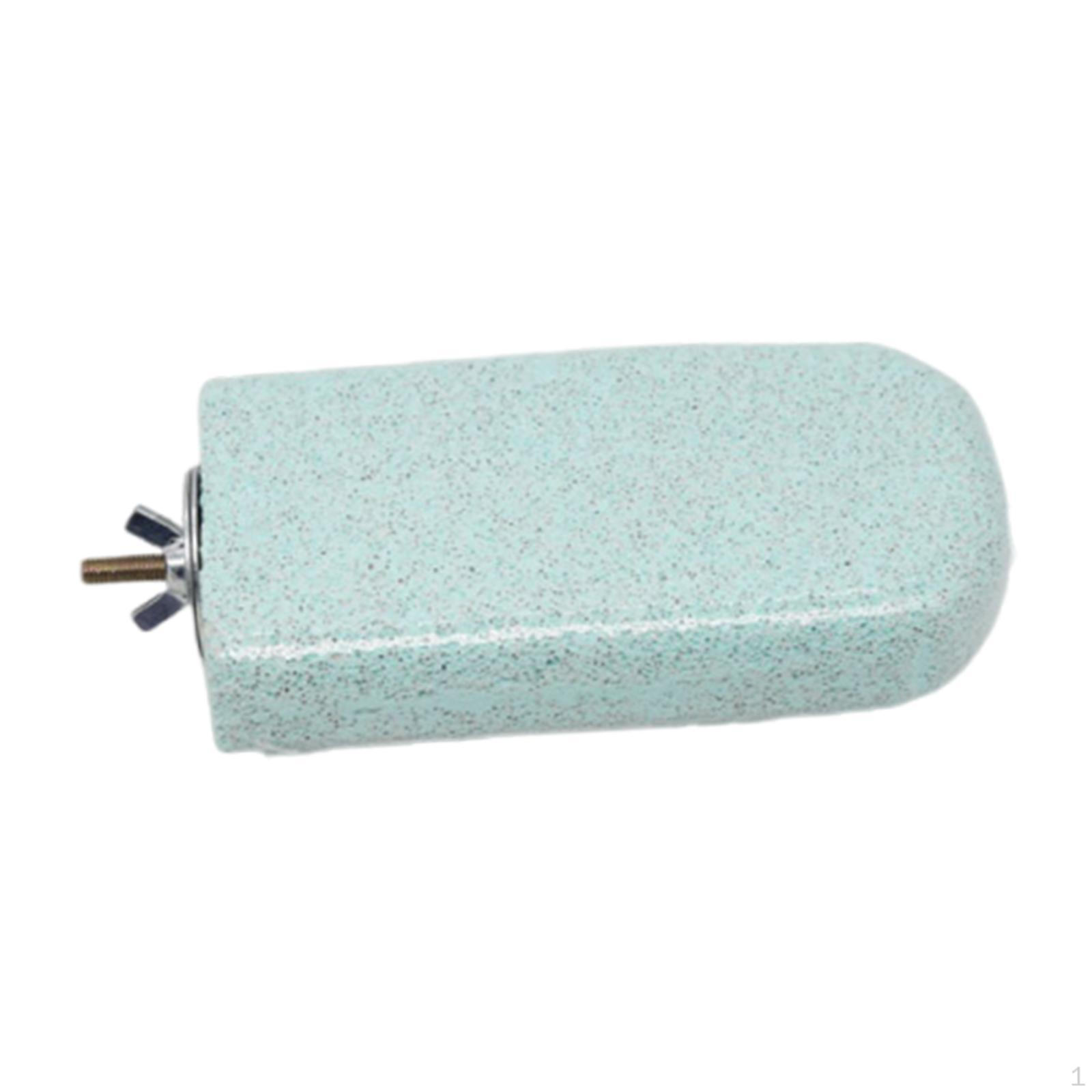 

Жердочка для птиц, триммер, камень для стачивания клюва, подставка для попугаев для стрижки когтей, канарейки, маленькие и средние птицы светло-синий