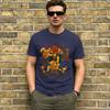 Dungeon Crawler Carl T Shirts for Unisex 100 Cotton Vintage TShirt O Neck Retro Bookish Tee Shirt Short Sleeve Tops Plus Size
