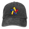 Venezuela Flag Multicolor Hat Peaked Womens Cap Style Personalized Visor Protection Hats