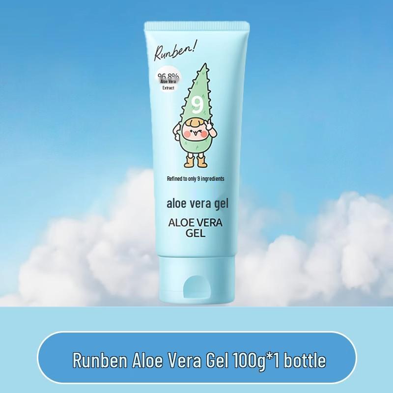 

Гель Алоэ Вера Рунбен: Восстанавливающий и успокаивающий увлажняющий крем после загара для младенцев, детей и студентов.
