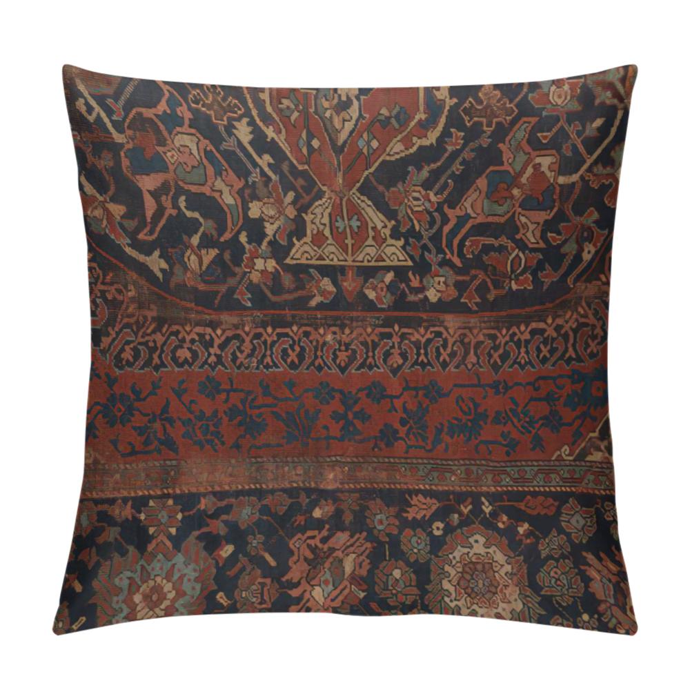 Federa per Cuscino Stile Marocchino, Copricuscino Corto in Peluche 40X40 45X45 50X50 60X60, Decorazione per la Casa, Copricuscino Decorativo per Divano