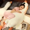 90/130/160/190cm Plush Baby Goose Stuffed Animal Throw Pillow for Large Sofa, for Bedtime Companionship, Plush Pillow As a Gift